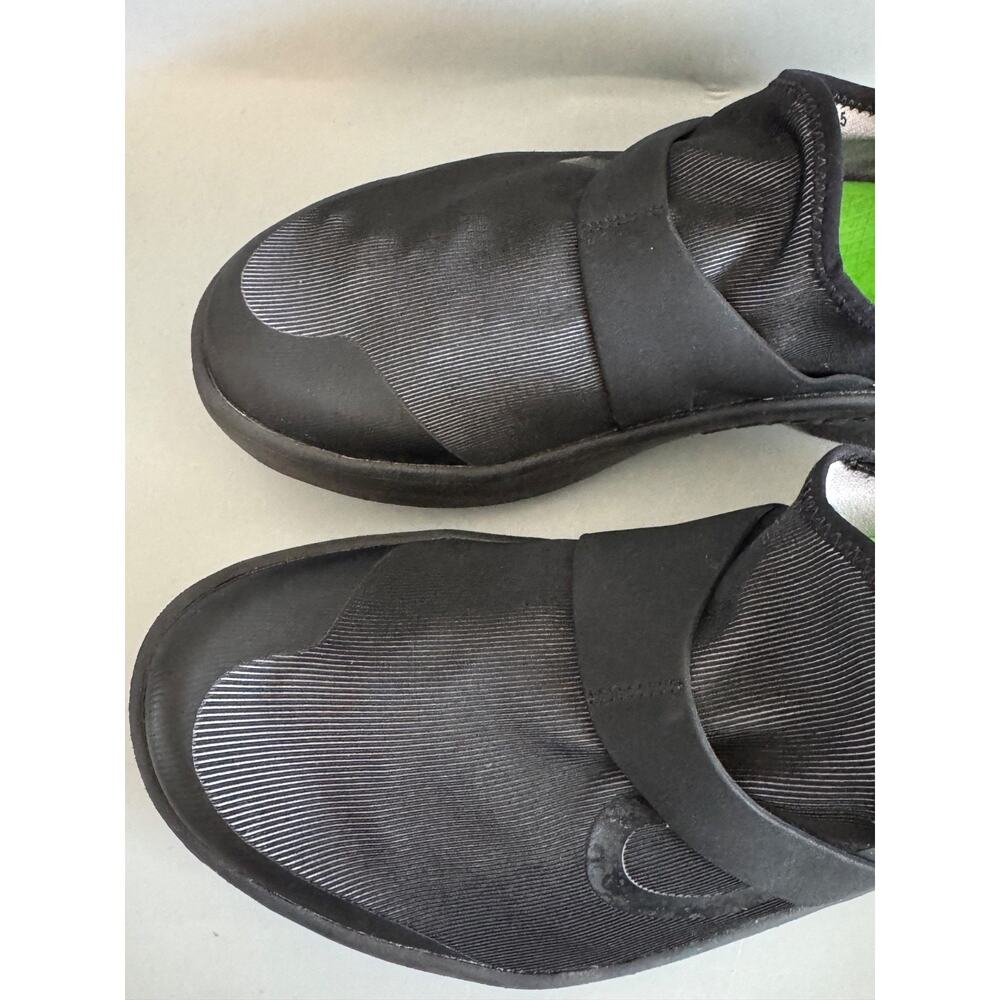 Men's OOFOS OOmg Fibre Low, Black Comfort Recovery Slip on Shoes 11.5 US - Picture 3 of 10